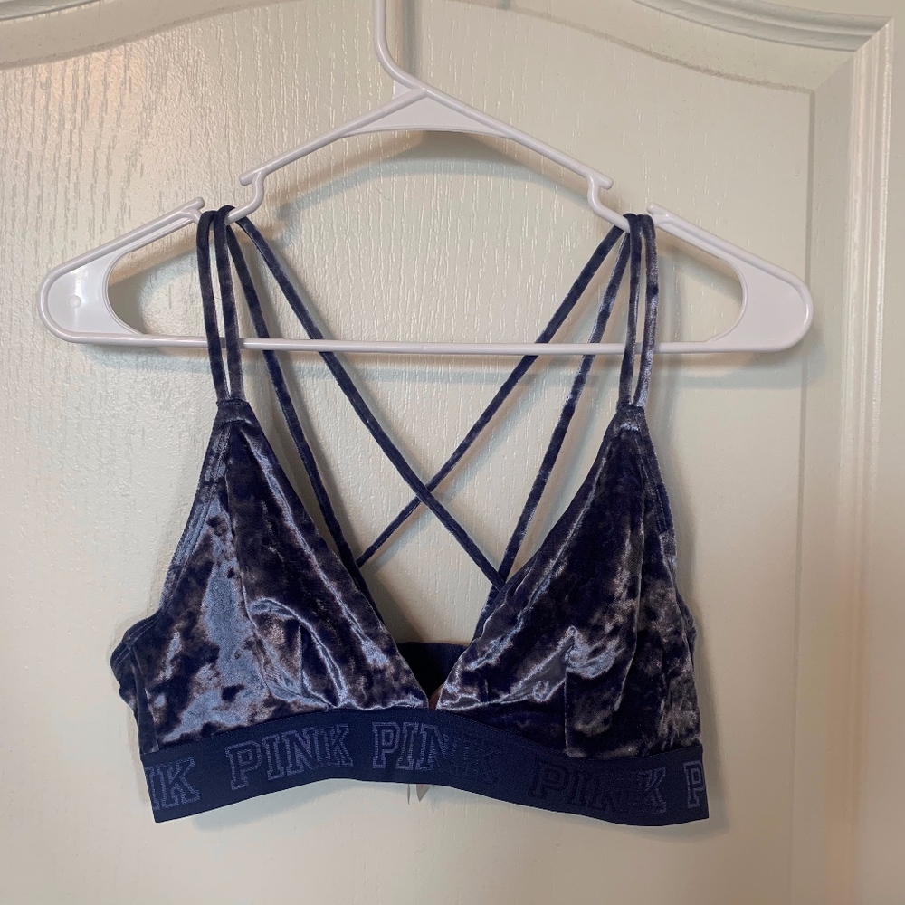 VIctoria's Secret PINK Velvet Bralette